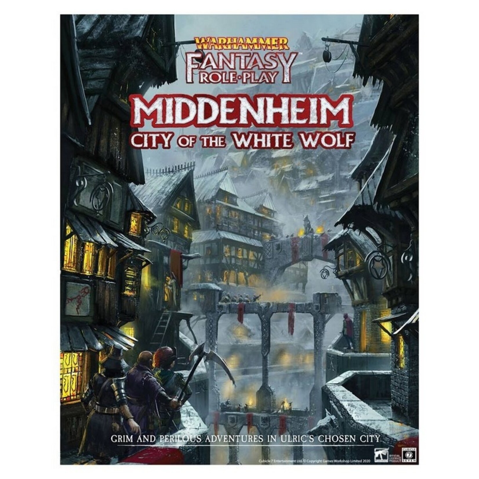 Cubicle 7 Warhammer FRP 4th Ed. Middenheim: City of the White Wolf