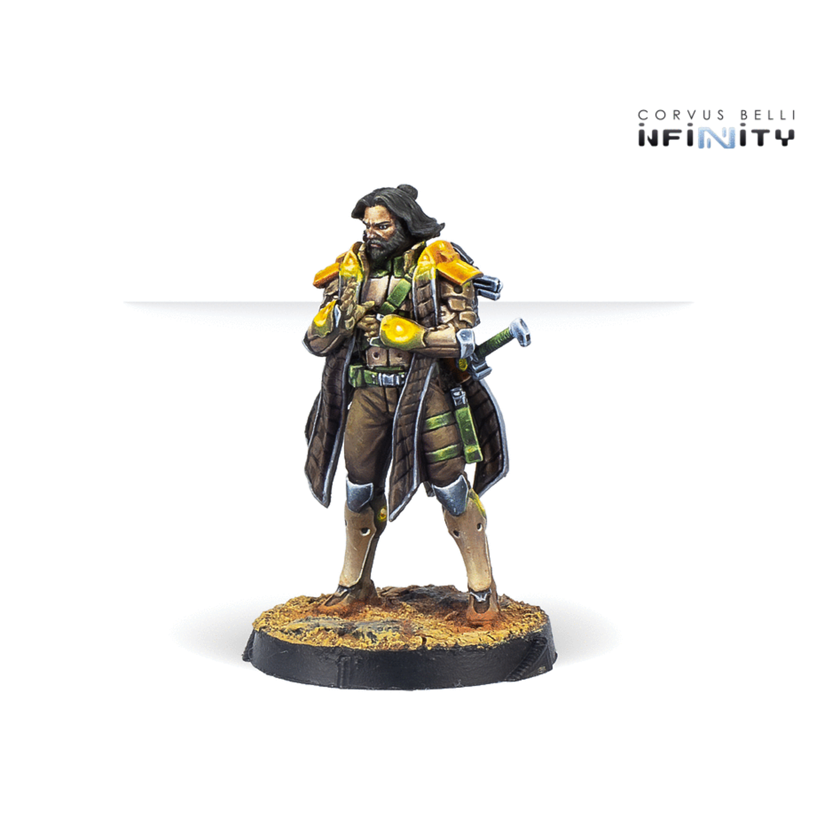 Corvus Belli Saladin, O-12 Liaison Officer (Combi Rifle)