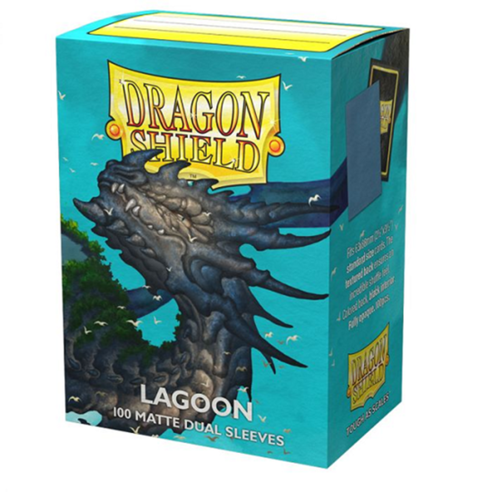 Dragonshield Dragonshield Box 100 Dual Matte Sleeves Lagoon 'Saras'