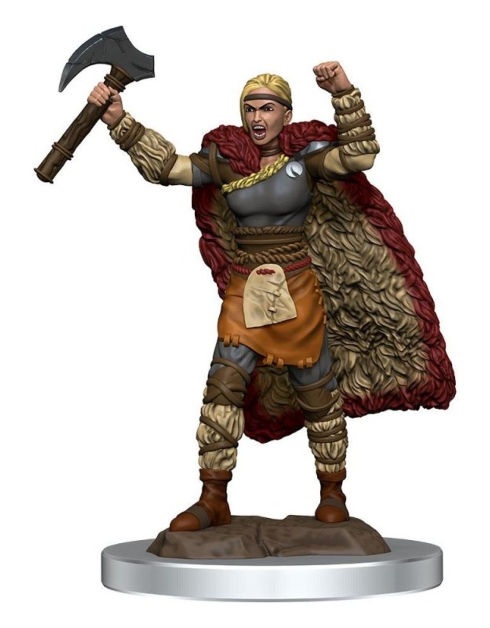 Wizkids D&D Icons of the Realms Human Barbarian, Female