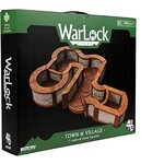 Wizkids WarLock Tiles: Town & Village Angles and Curves Expansion