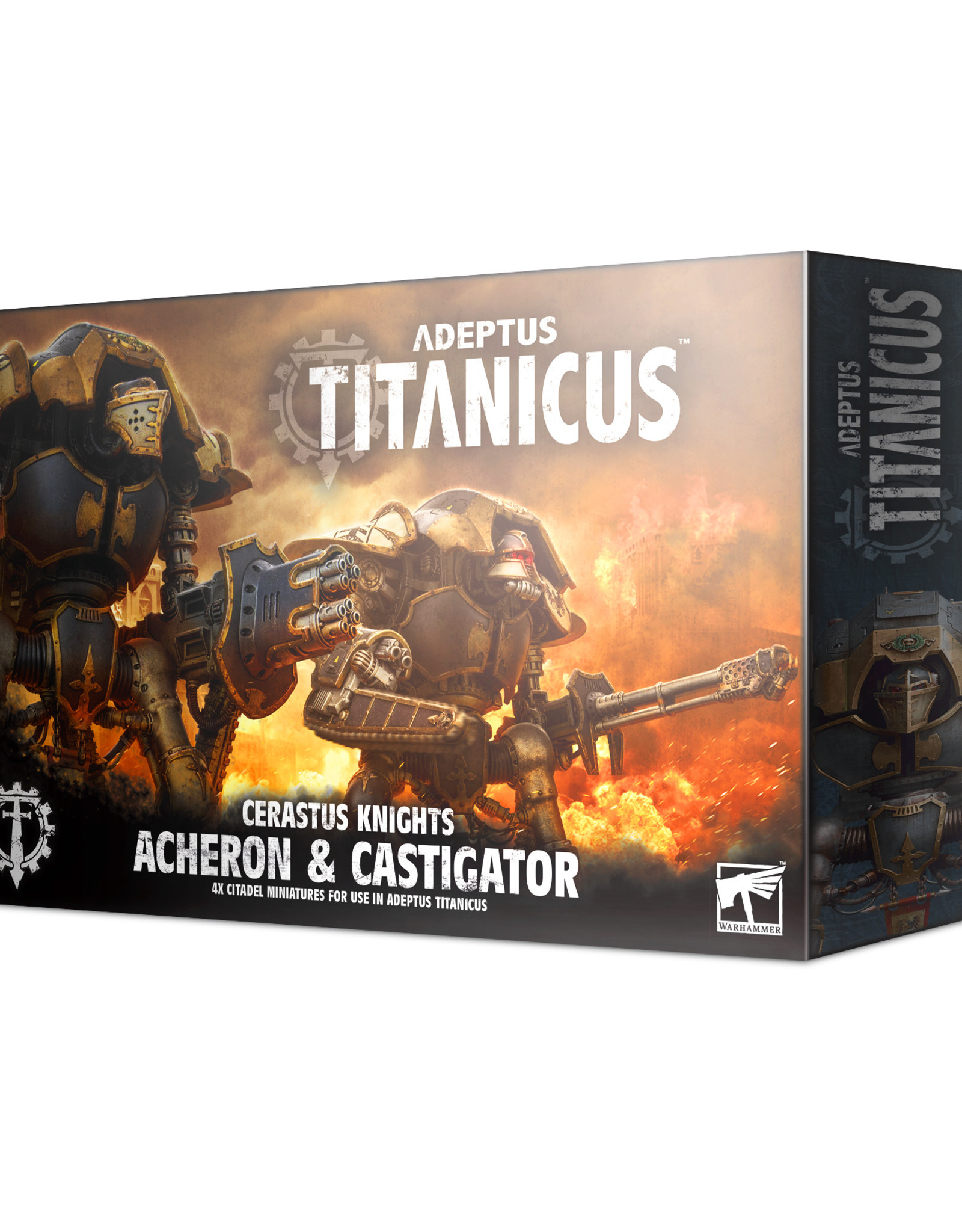 Games Workshop Adeptus Titanicus Cerastus Knights Acheron & Castigator