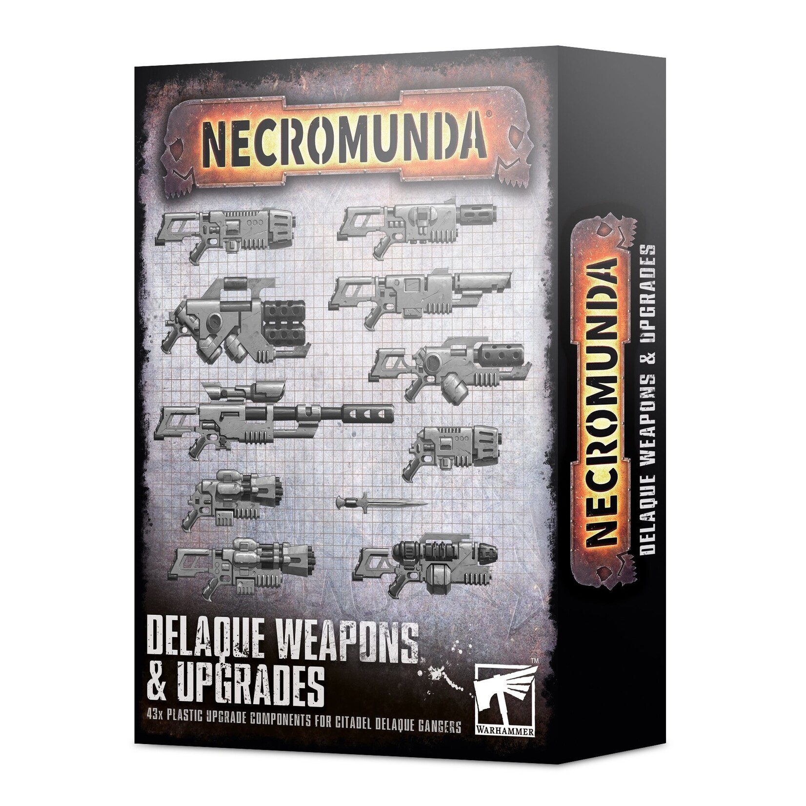 Games Workshop Necromunda Delaque Weapons & Upgrades