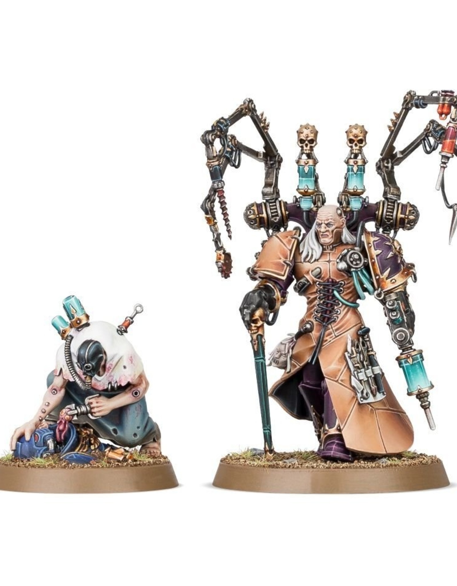 GAMES WORKSHOP WARHAMMER 40k Metal Fabius Bile der Chaos Space Marines - Metal EUR 66,00 - FR