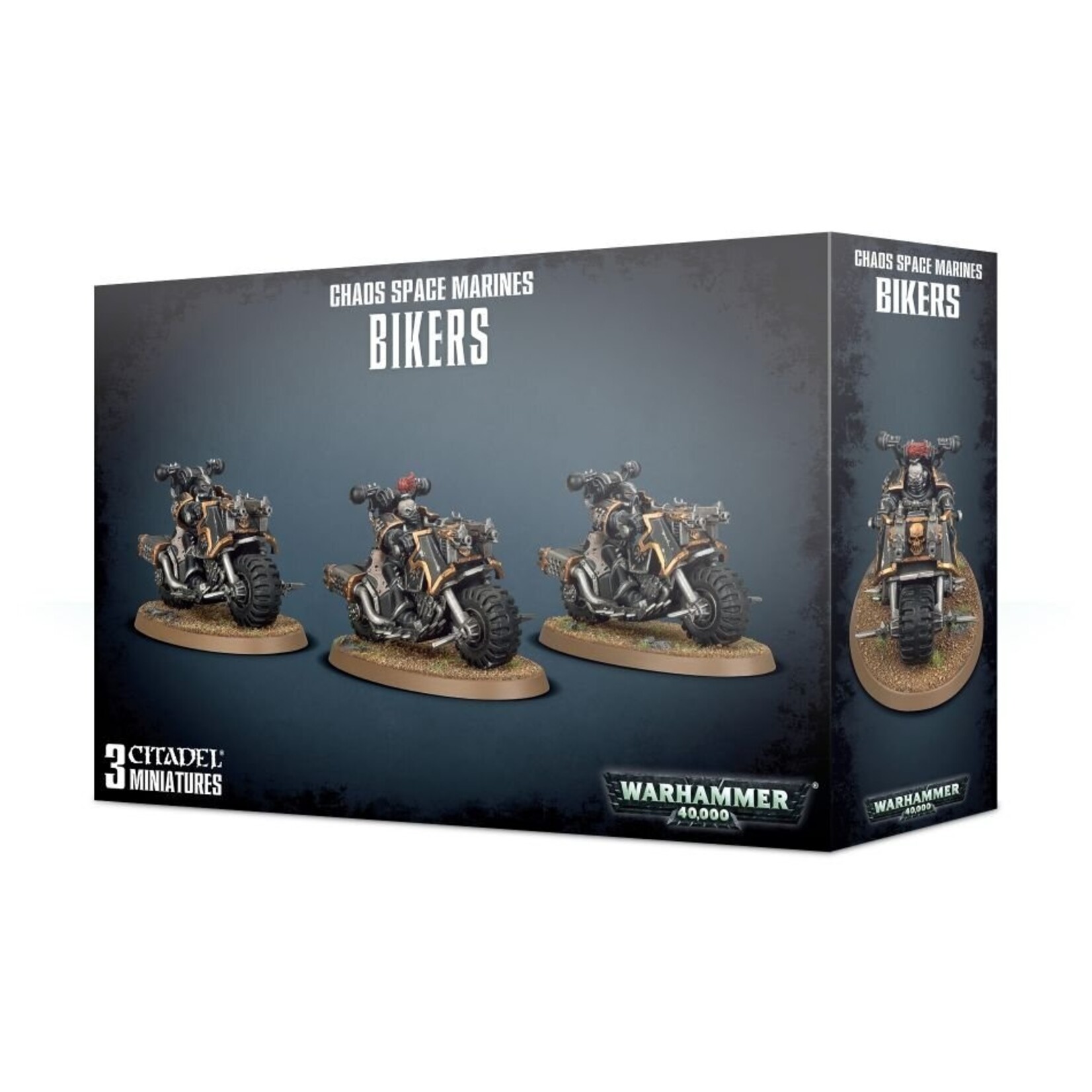 Games Workshop Chaos Space Marines Bikers