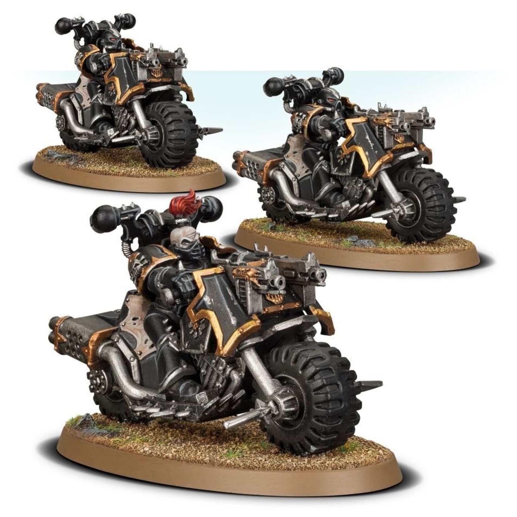 Games Workshop Chaos Space Marines Bikers