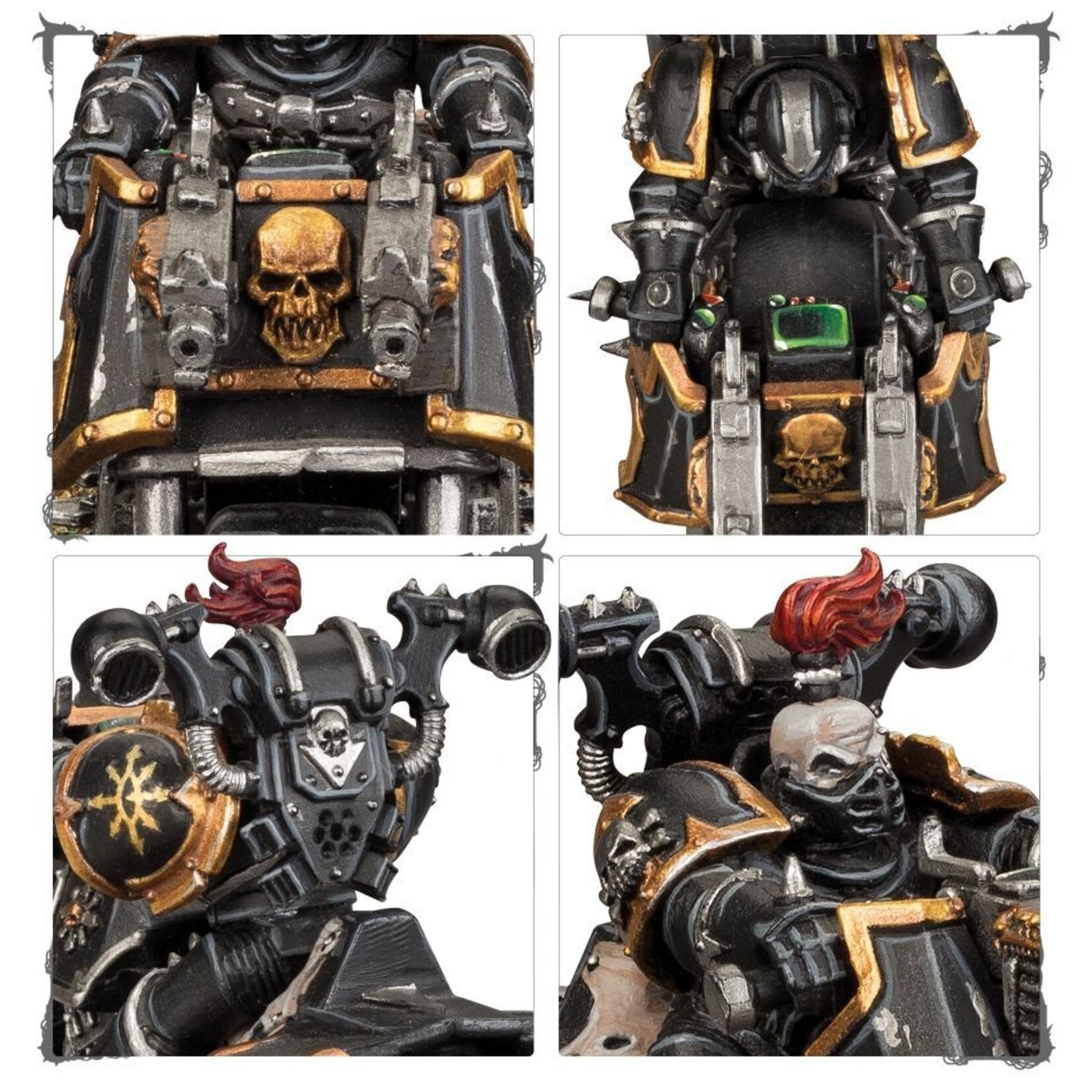 Games Workshop Chaos Space Marines Bikers