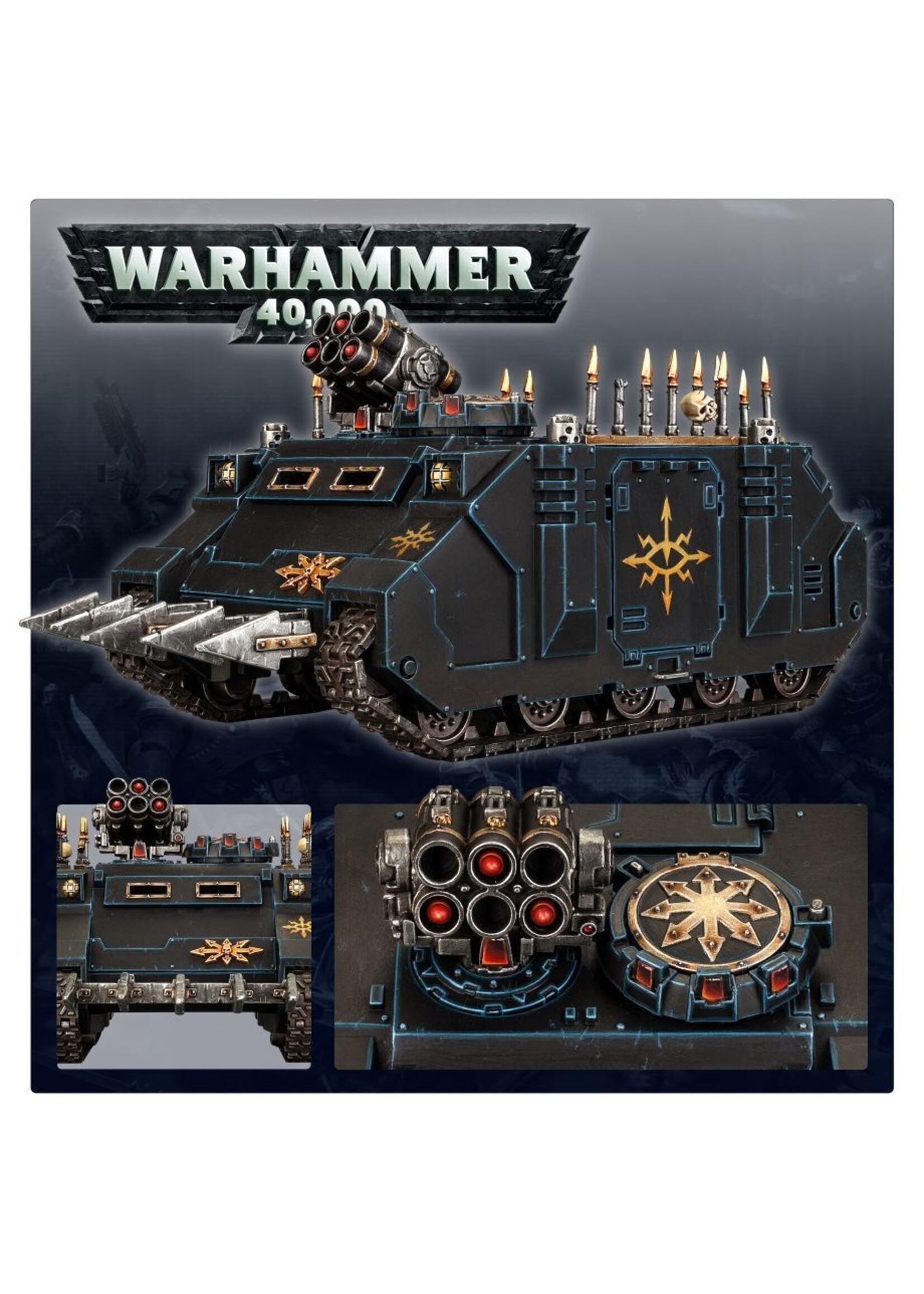 Games Workshop Chaos Space Marines Rhino