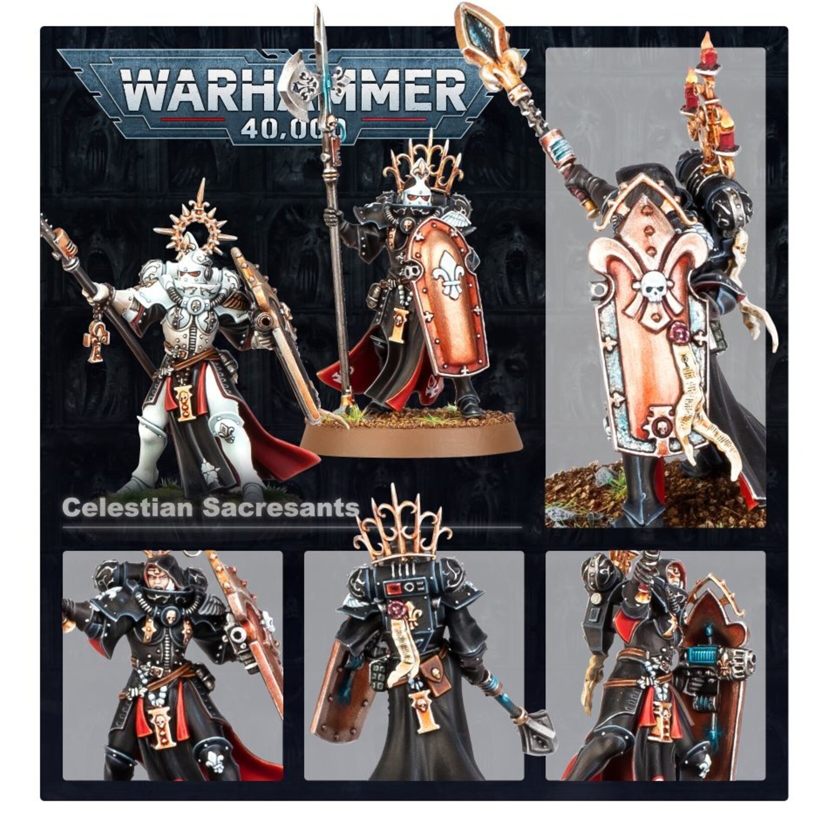 Games Workshop Adepta Sororitas Celestian Sacresants