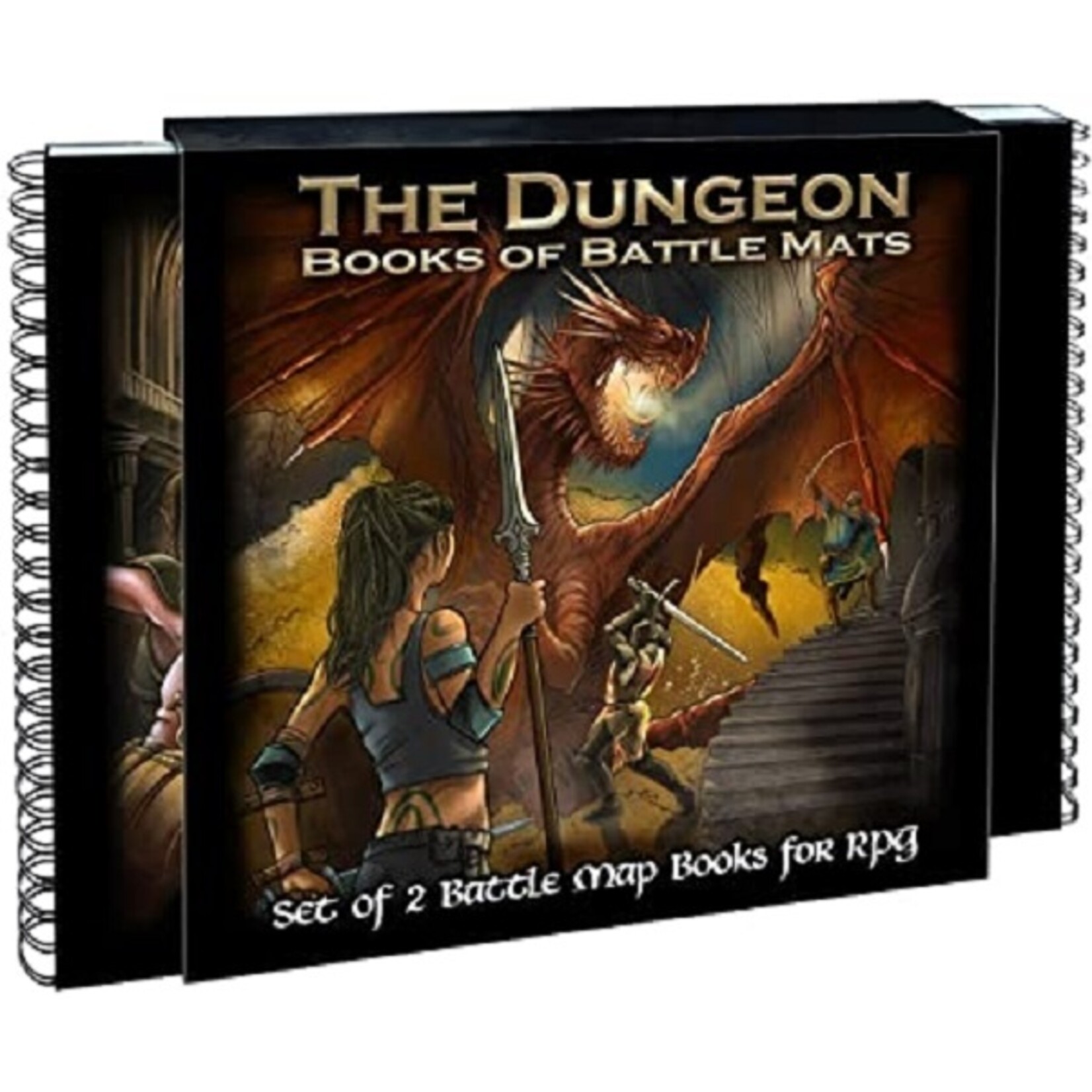 Loke Battlemats The Dungeon Books of Battle Mats (EN)