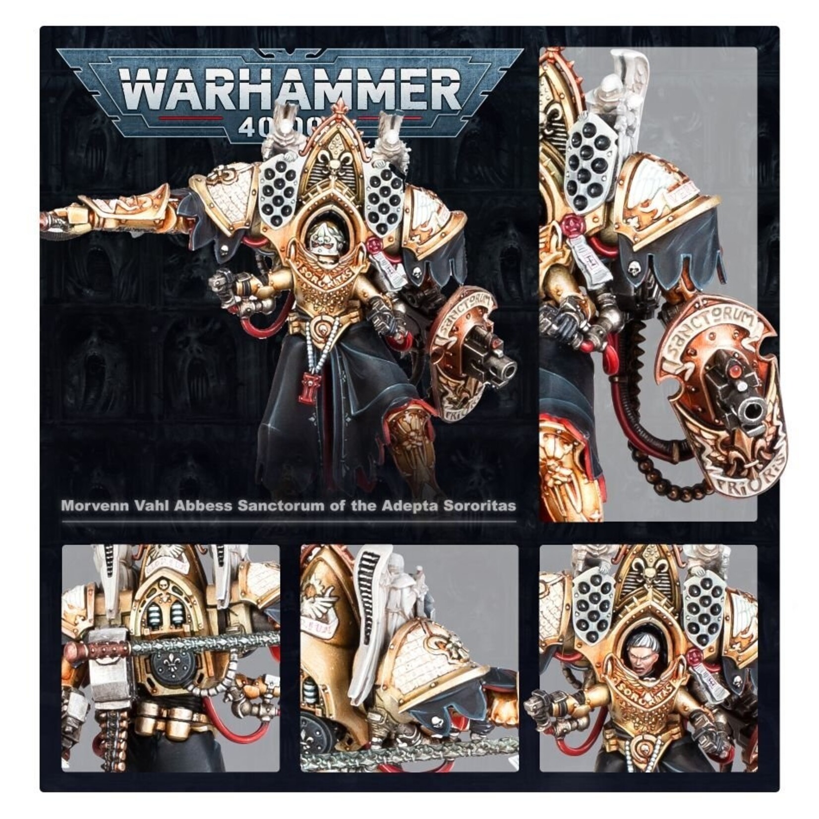 Games Workshop Adepta Sororitas Morvenn Vahl Abbess Sanctorum