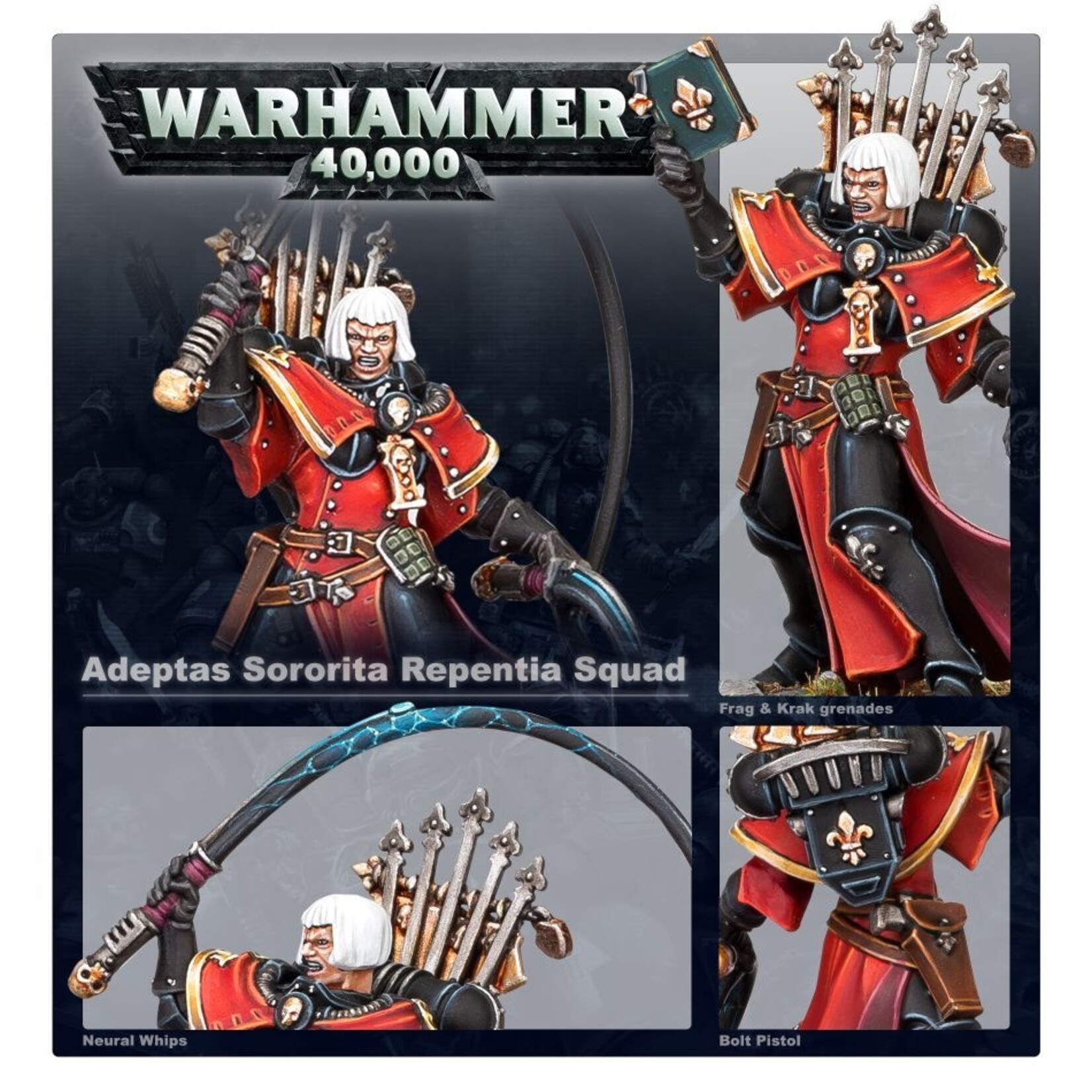 Games Workshop Adepta Sororitas Repentia Squad