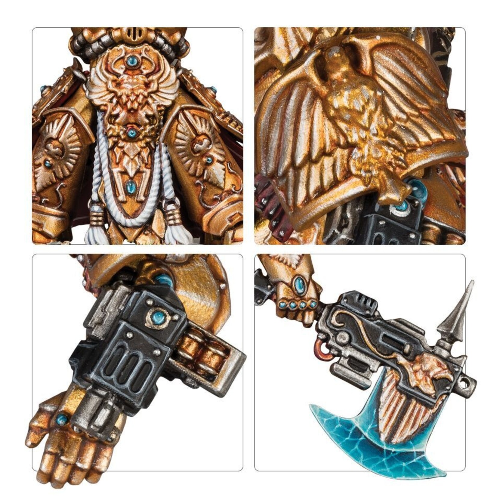 Games Workshop Adeptus Custodes Allarus Custodians