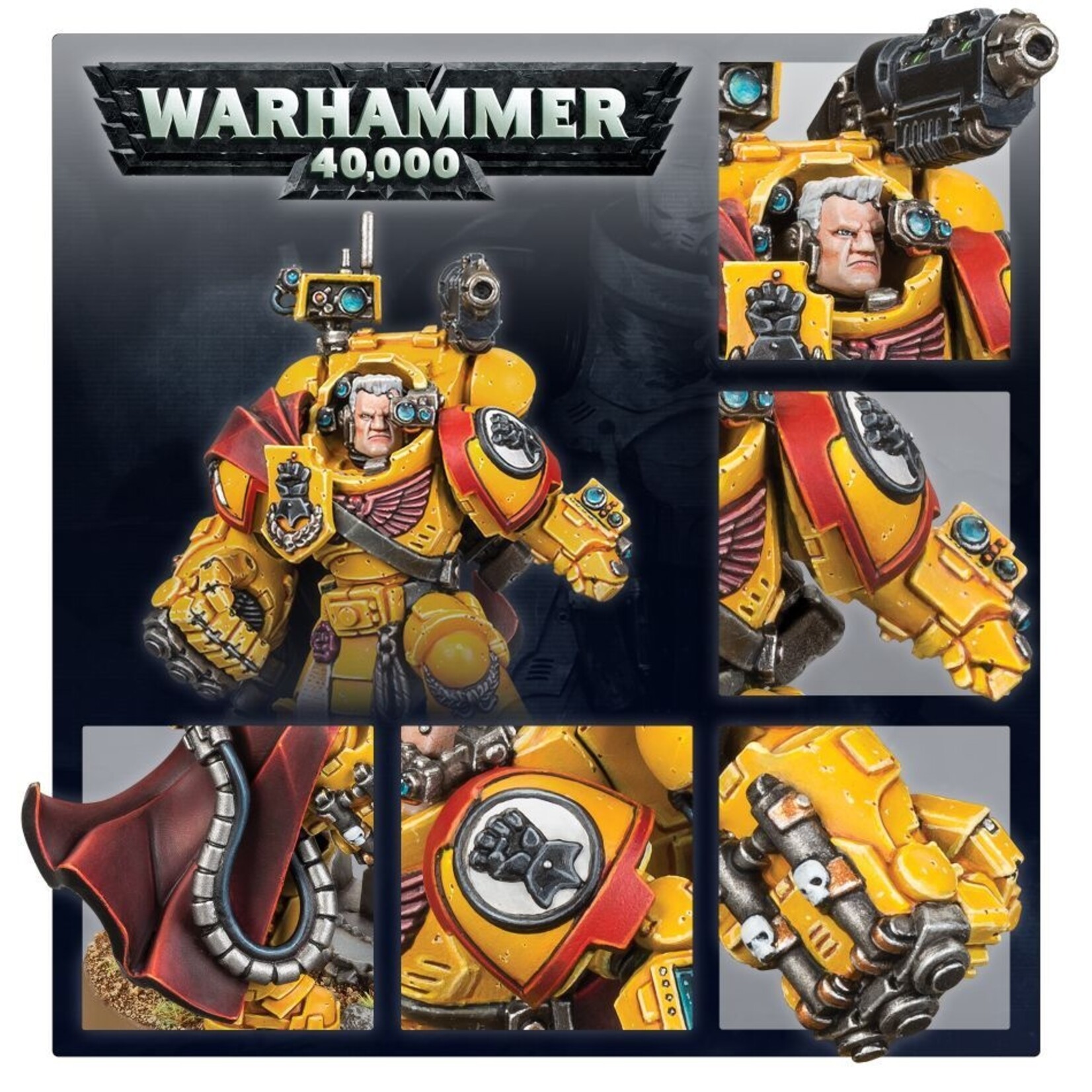 Games Workshop Space Marines Imperial Fists Tor Garadon
