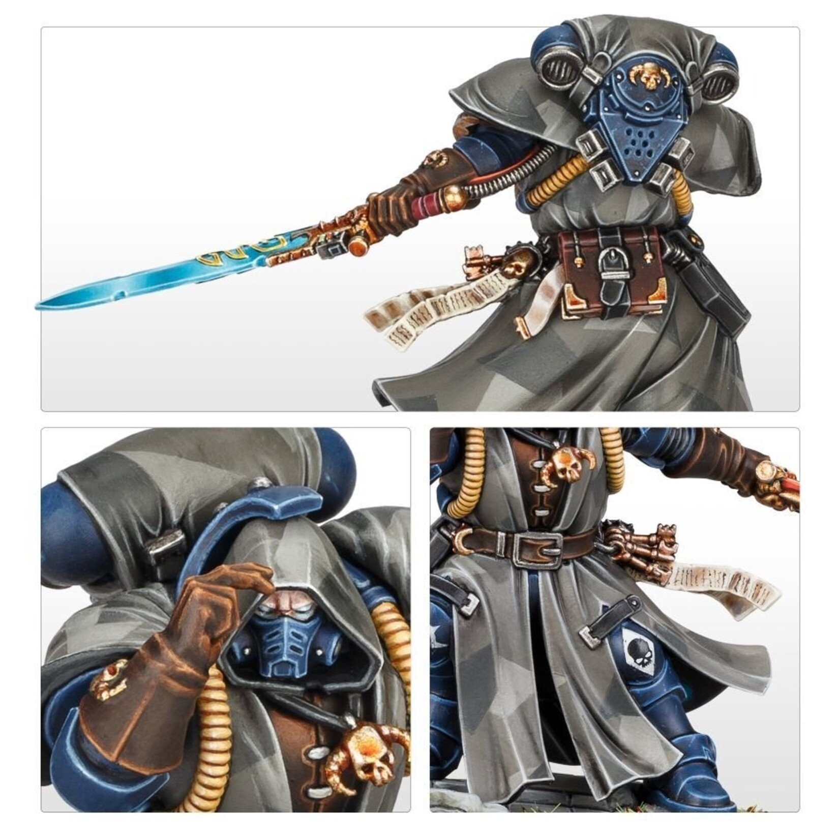 Games Workshop Space Marines Primaris Librarian in Phobos Armour