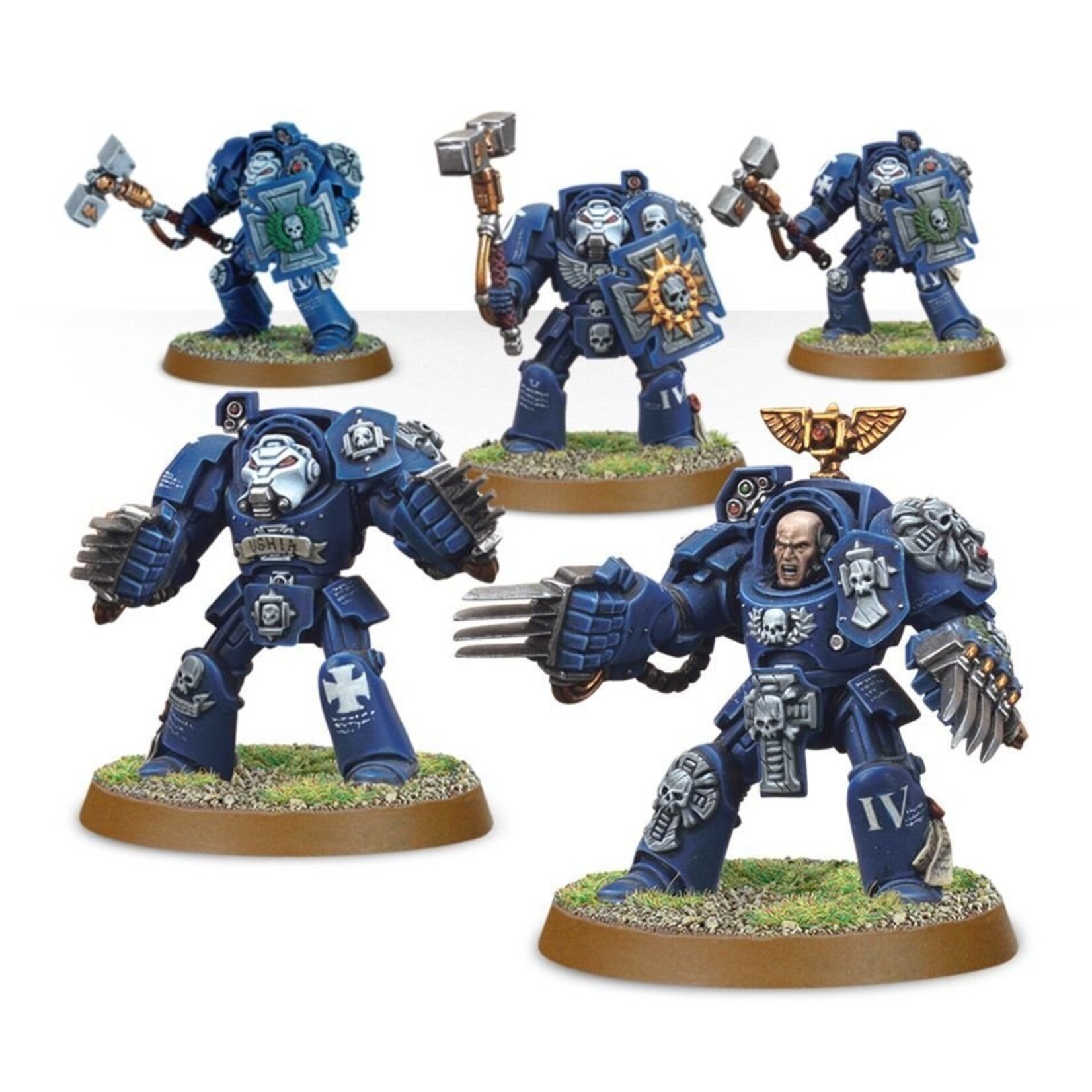 Games Workshop Space Marines Terminator Assault Squad