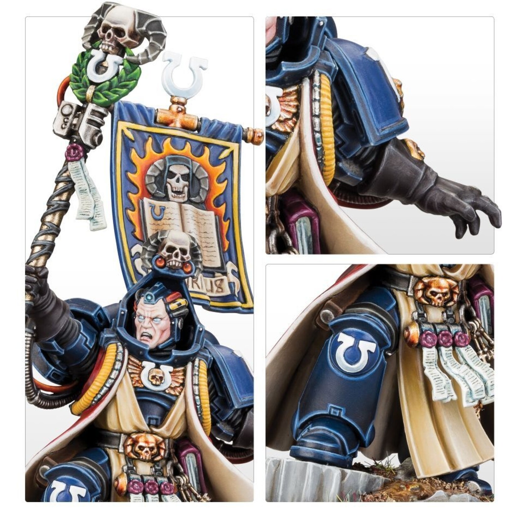 Games Workshop Space Marines Ultramarines Chief Librarian Tigurius