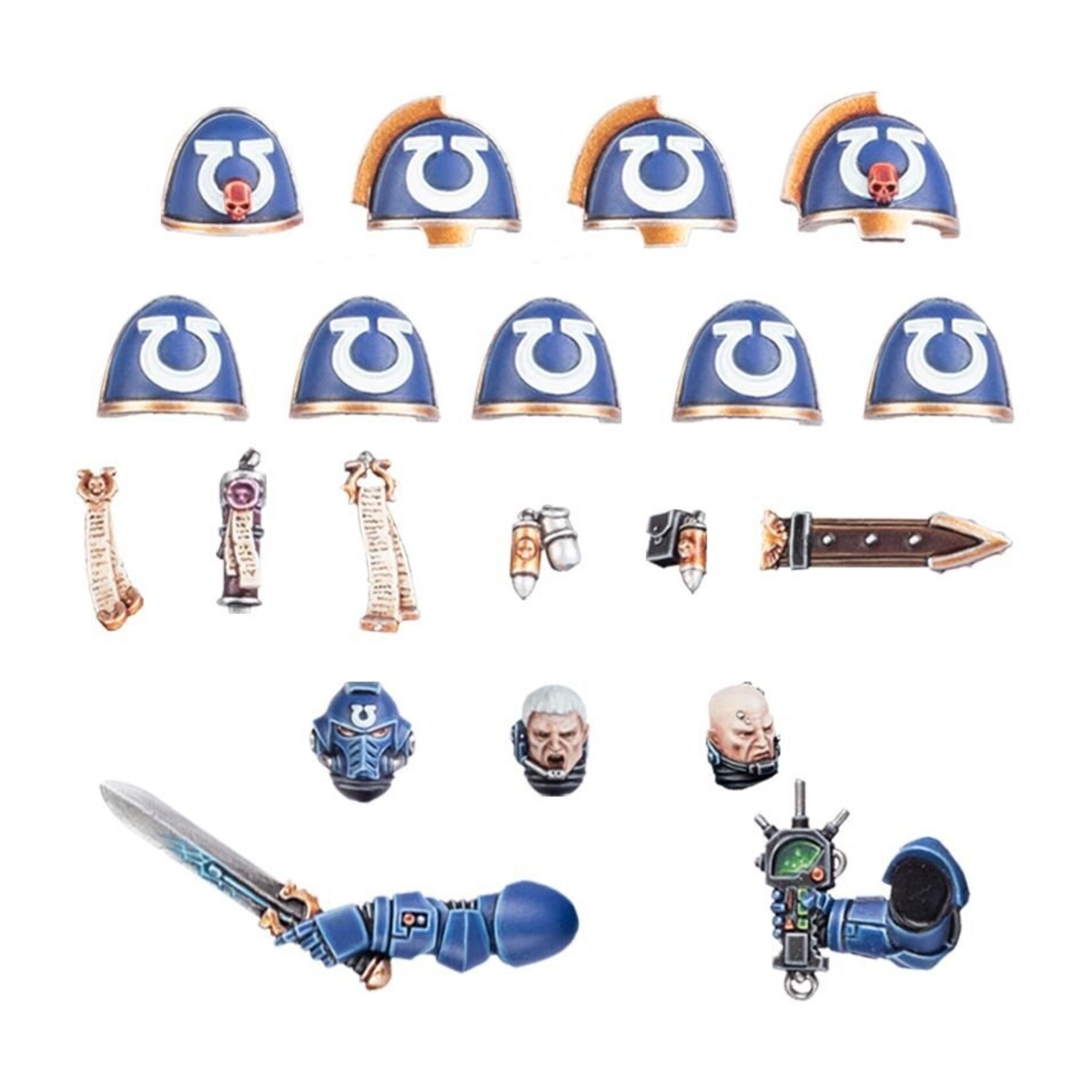 Games Workshop Space Marines Ultramarines Primaris Upgrades