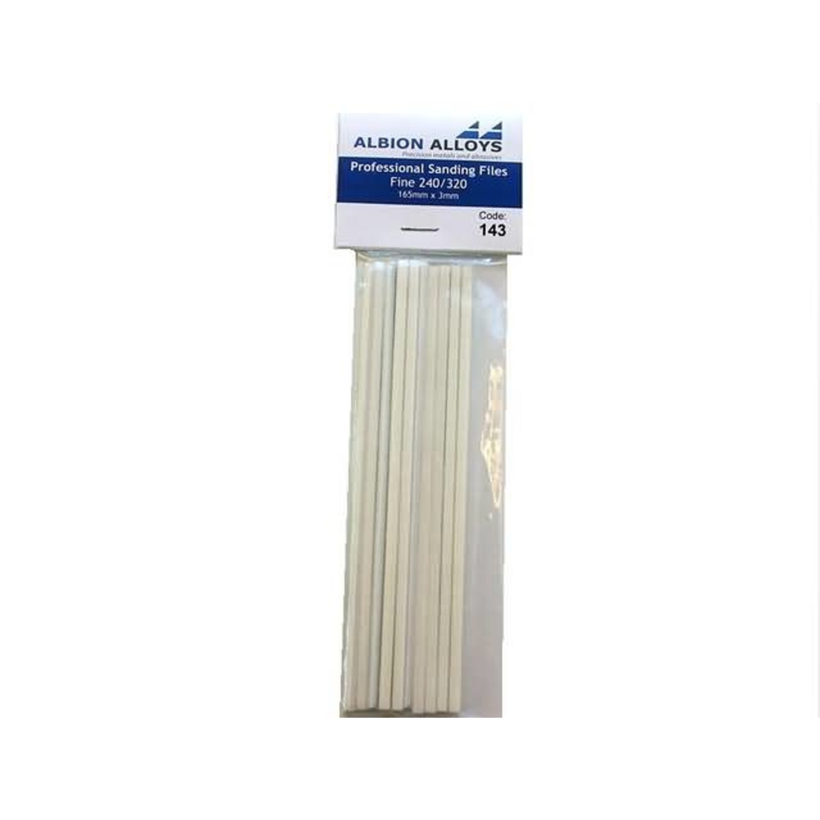 Albion Alloys Professional Sanding Stick Files 240/320