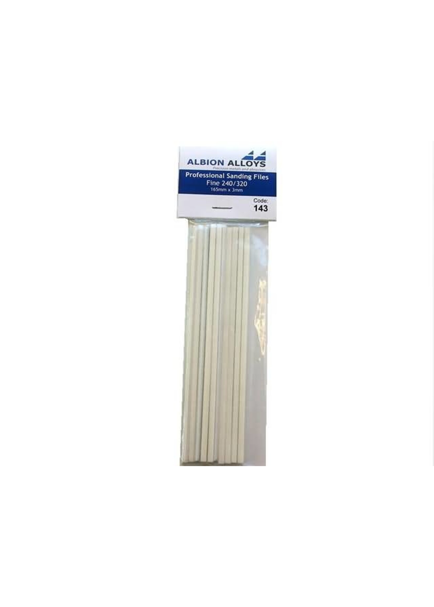 Albion Alloys Professional Sanding Stick Files 240/320