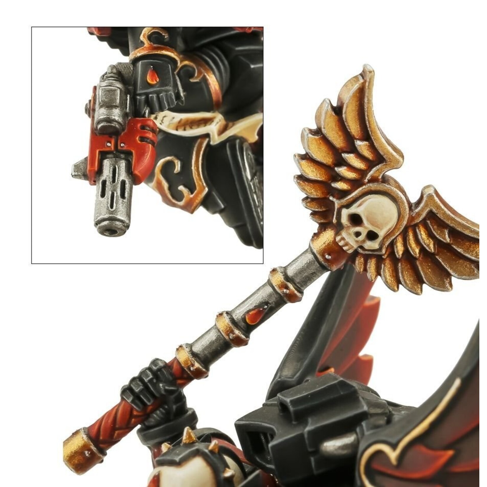 Games Workshop Blood Angels Chaplain with Jump Pack