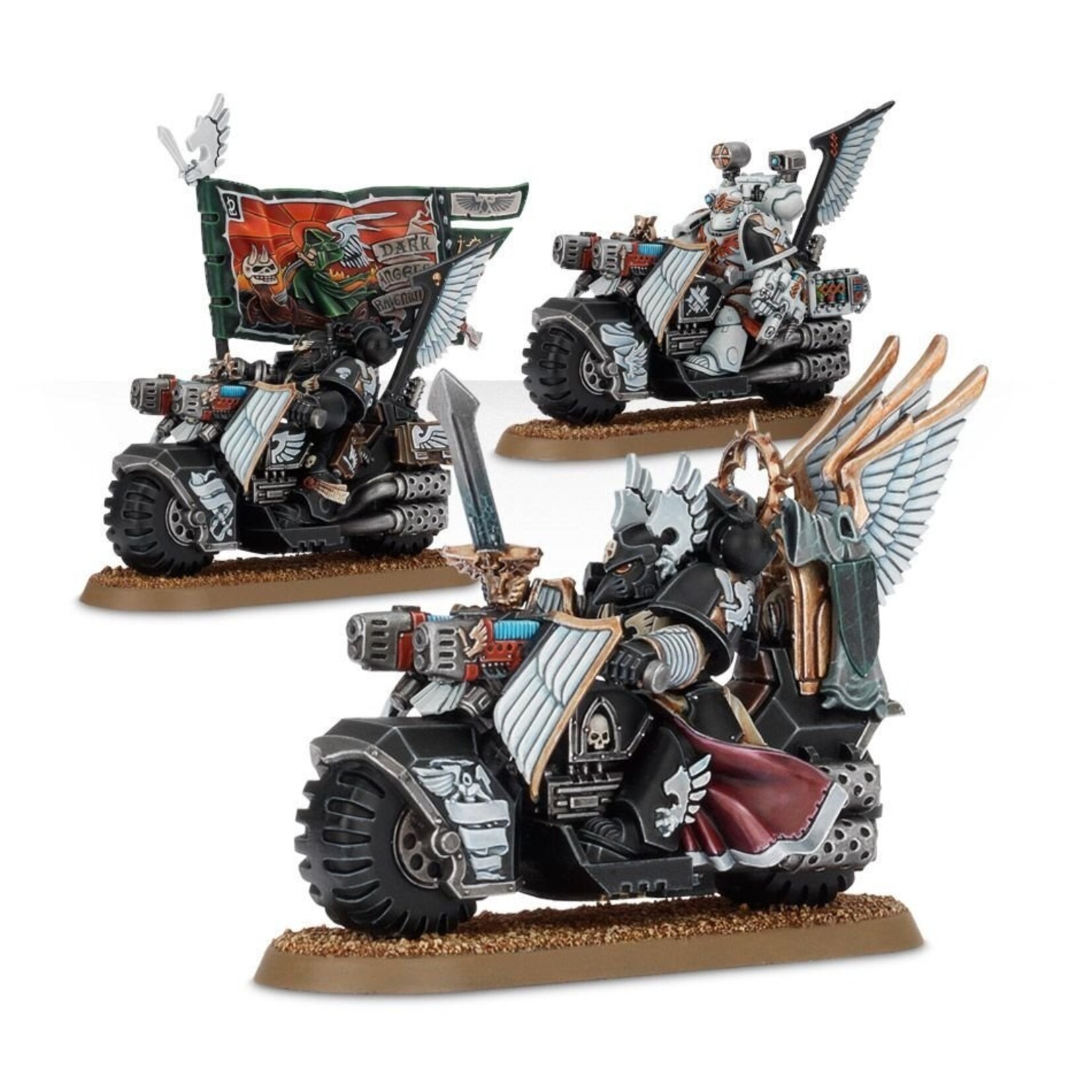 Games Workshop Dark Angels Ravenwing Command Squad