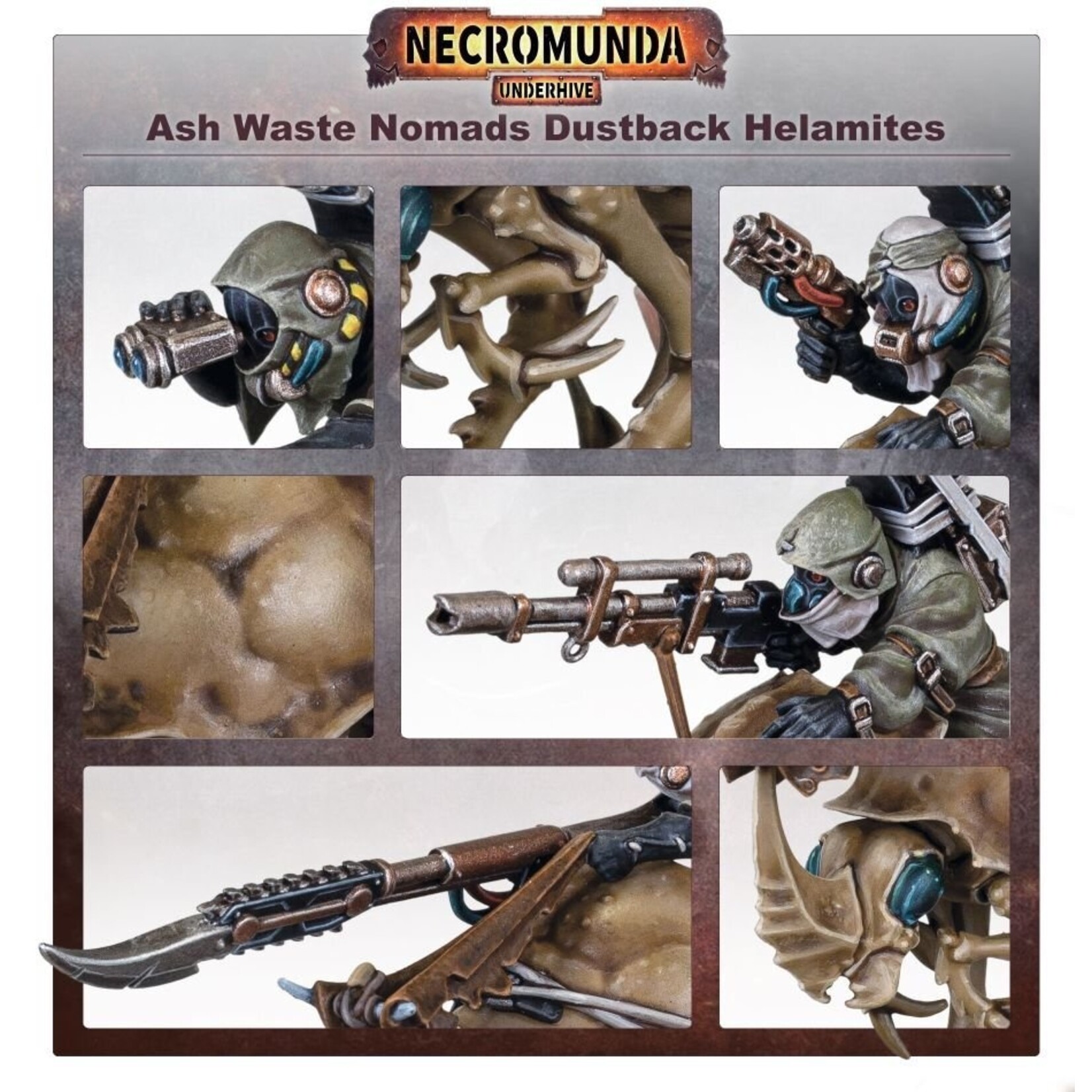 Games Workshop Necromunda Ash Wastes Nomads Dustback Helamites
