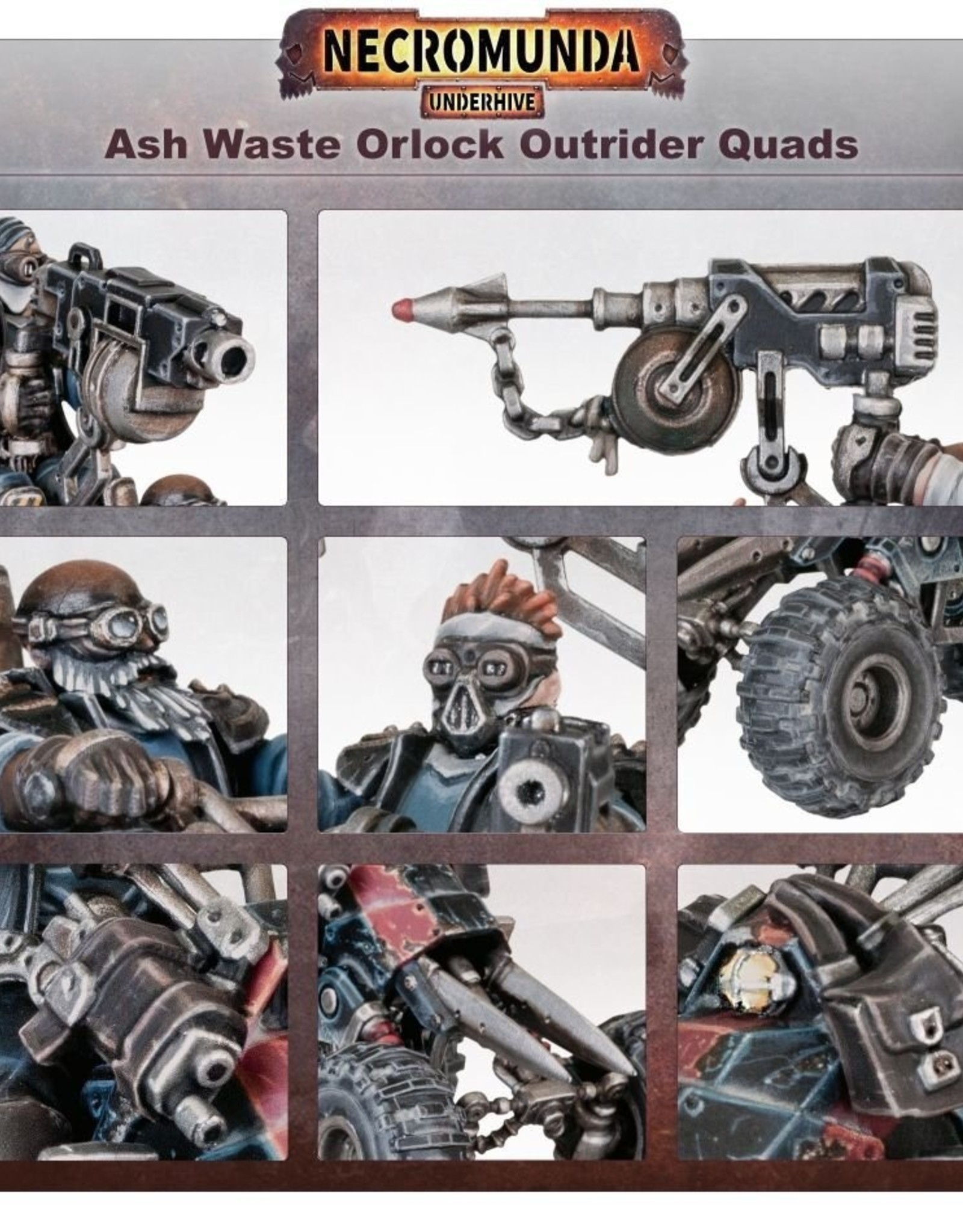 Necromunda Gang Orlock Outrider Quads Vente Au Détails Rabiot - Foto 10