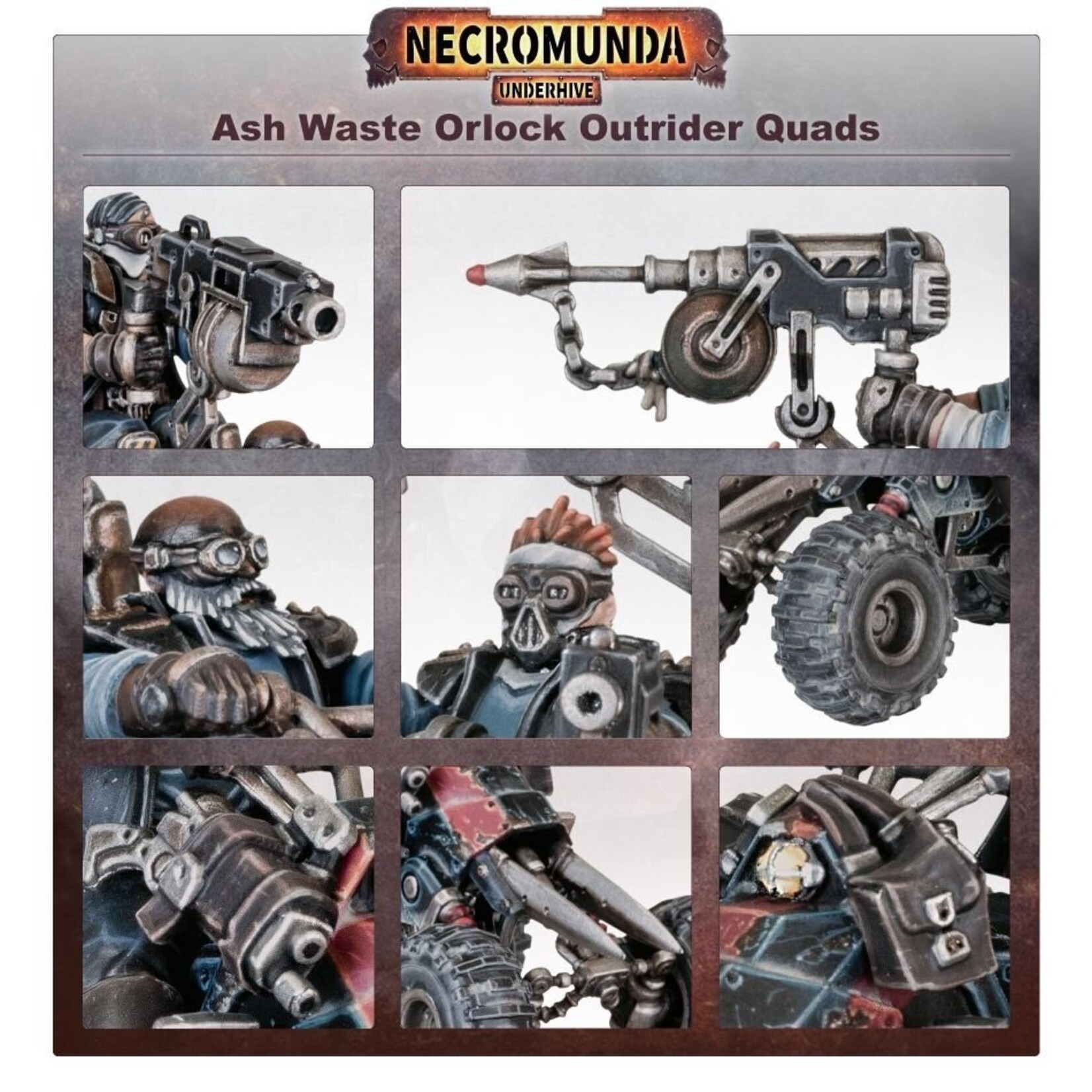 Games Workshop Necromunda Orlock Outrider Squad