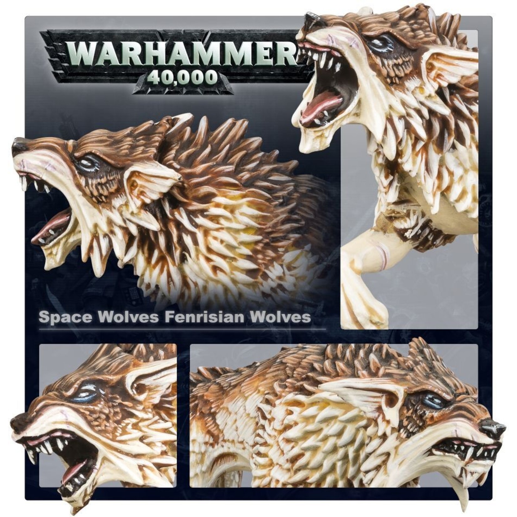 Games Workshop Space Wolves Fenrisian Wolves