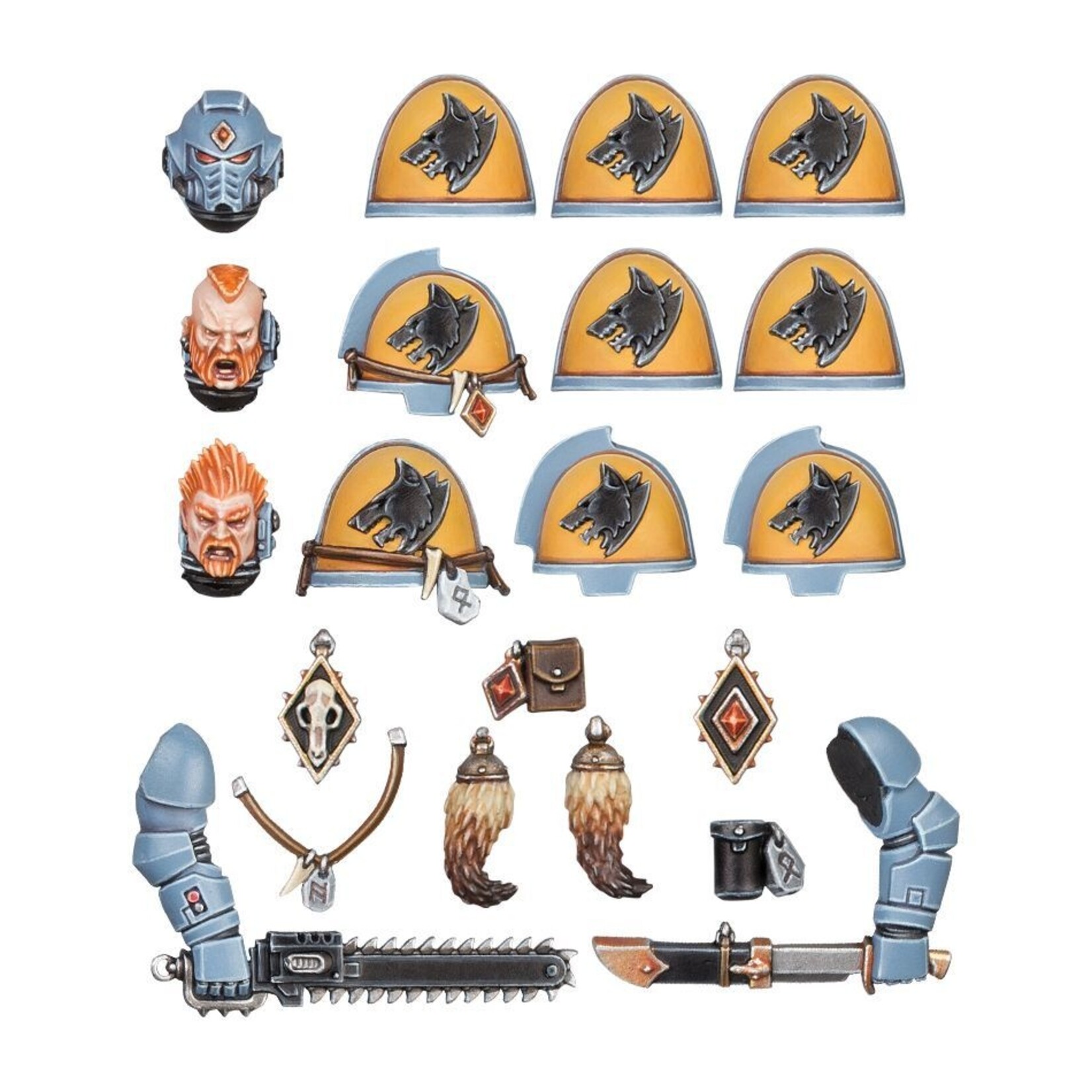 Games Workshop Space Wolves Primaris Upgrades