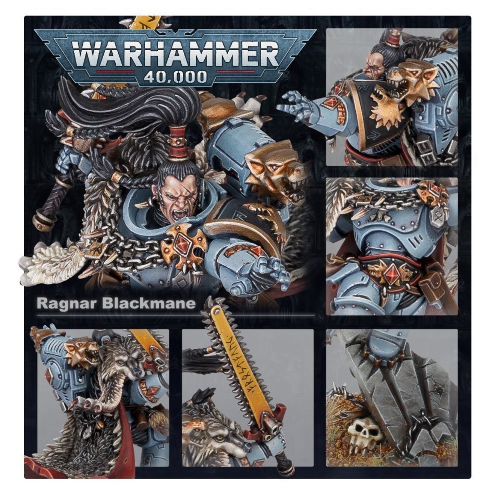 Games Workshop Space Wolves Ragnar Blackmane