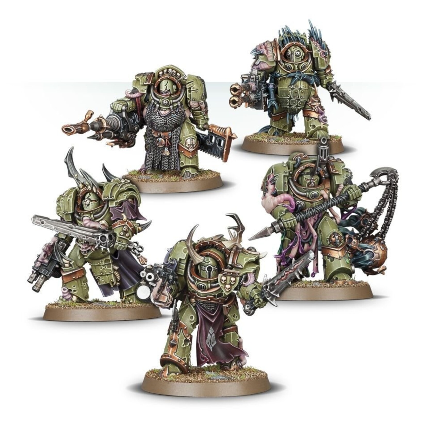 Games Workshop Death Guard Blightlord Terminators