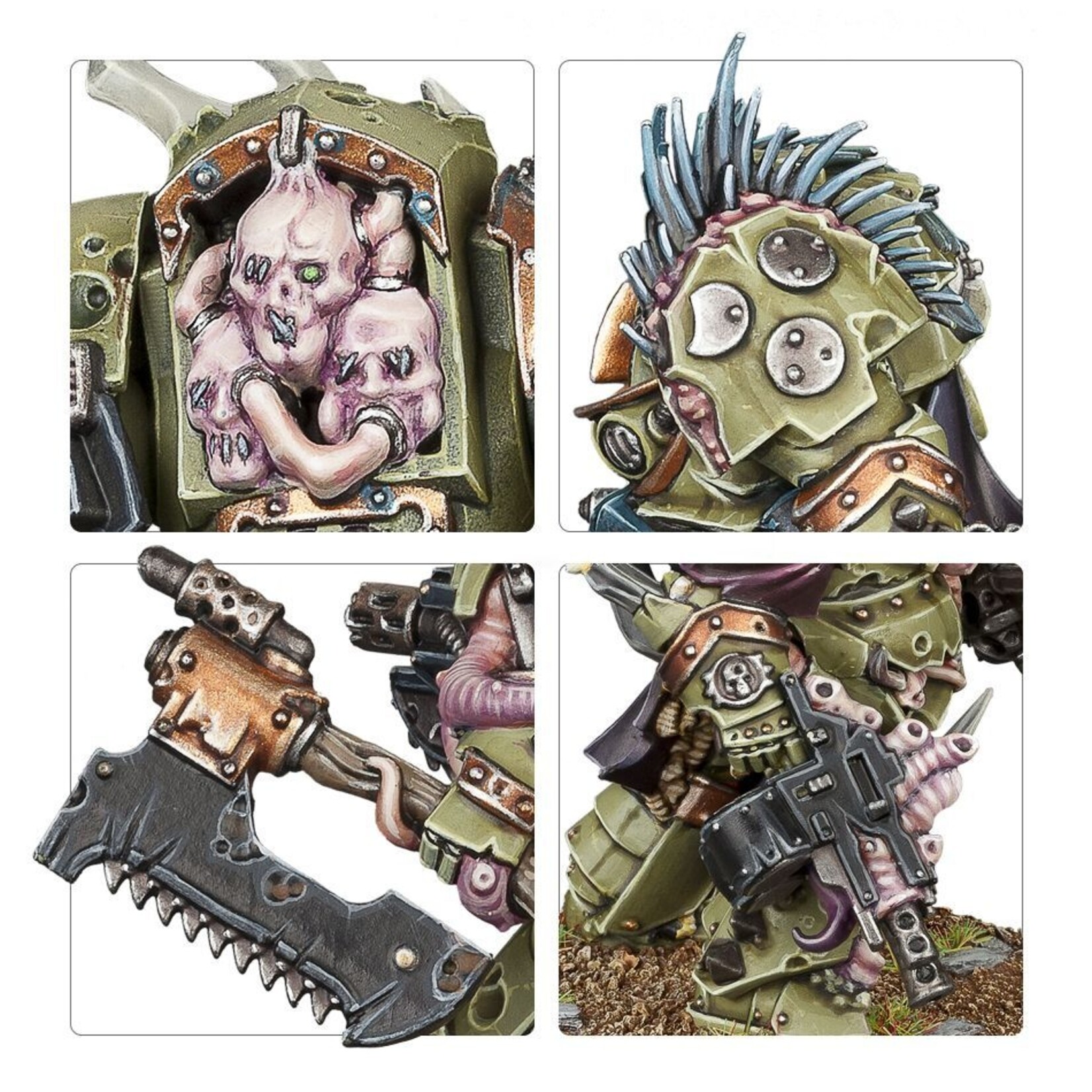 Games Workshop Death Guard Blightlord Terminators