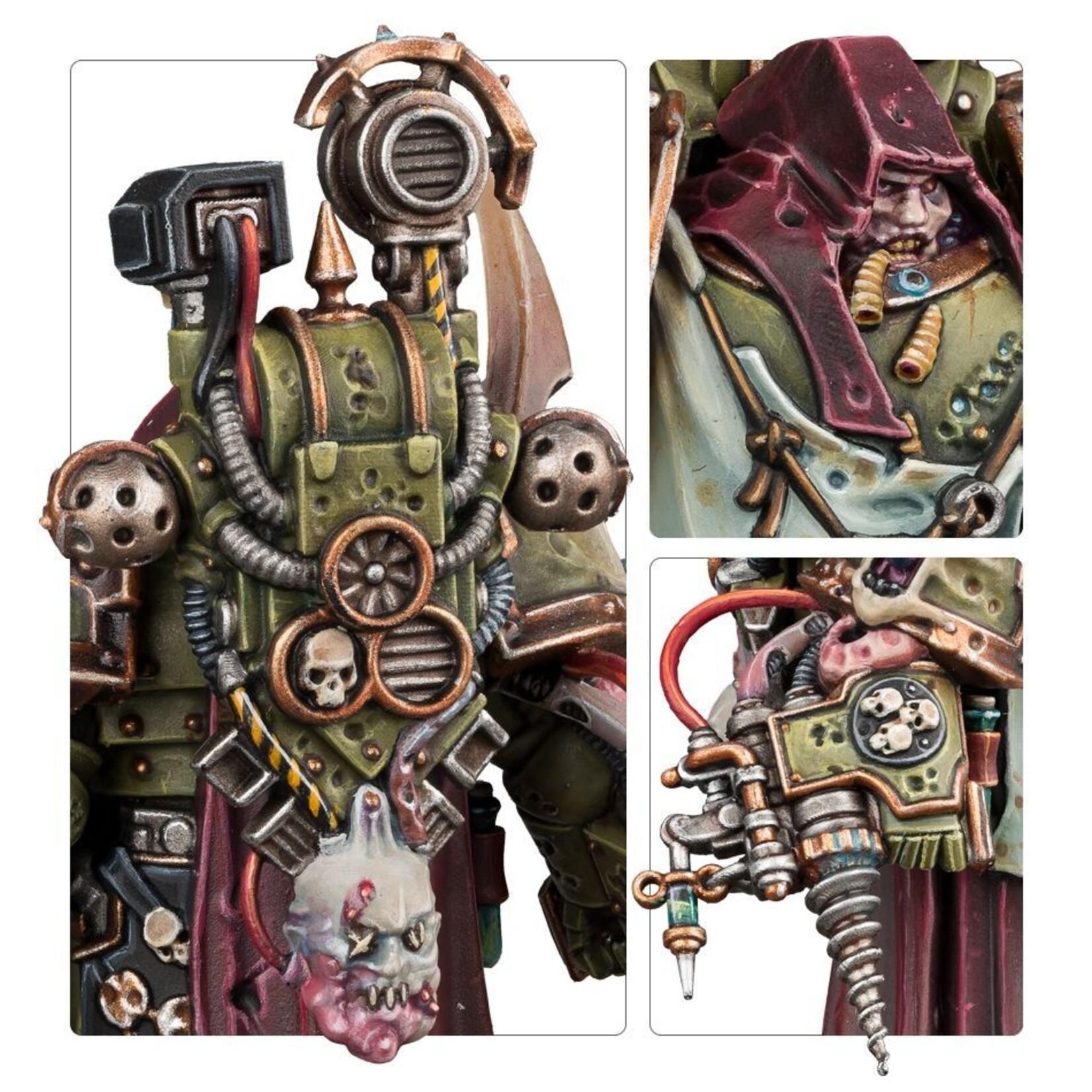 Games Workshop Death Guard Nauseous Rotbone the Plague Surgeon