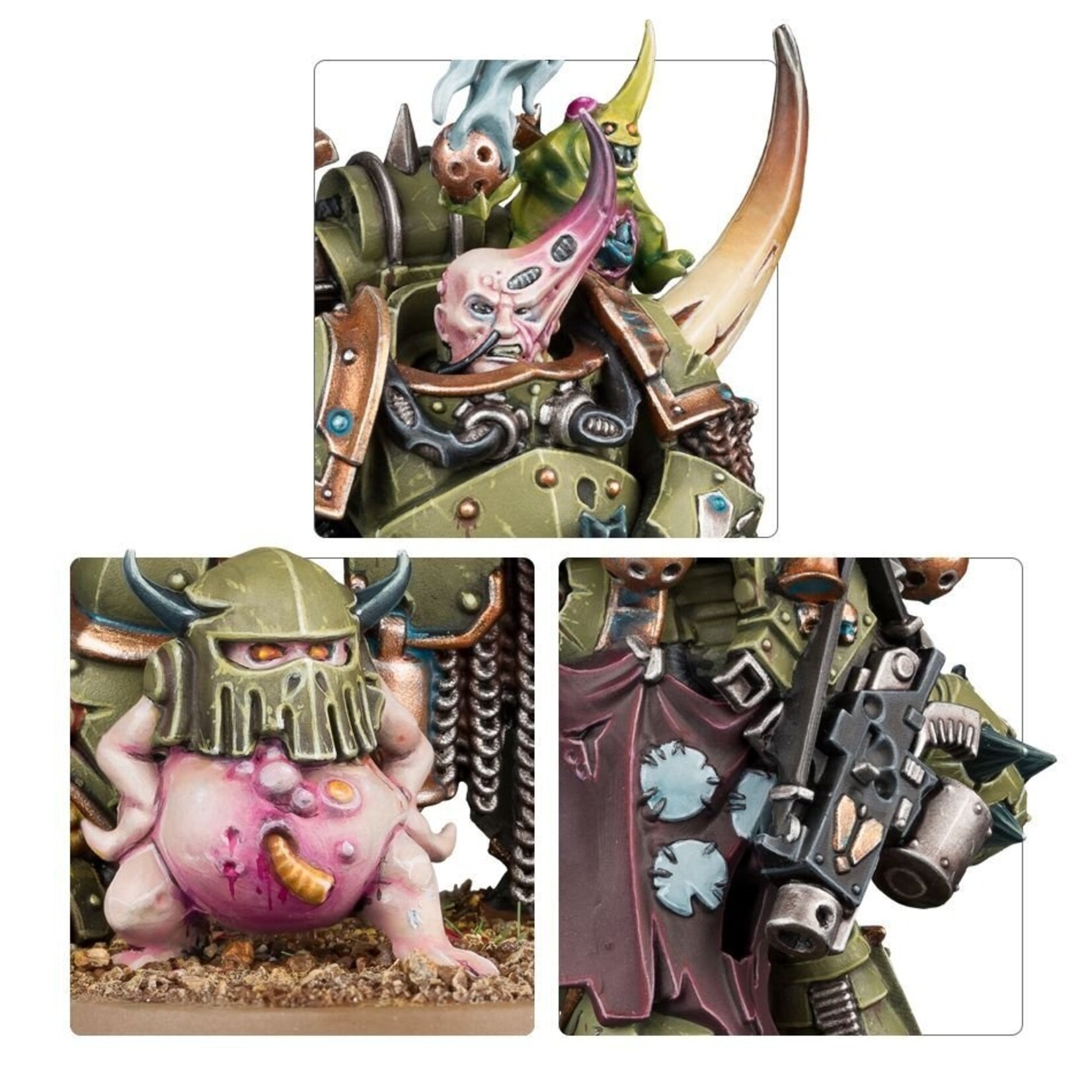 Games Workshop Death Guard Plague Marine Champion