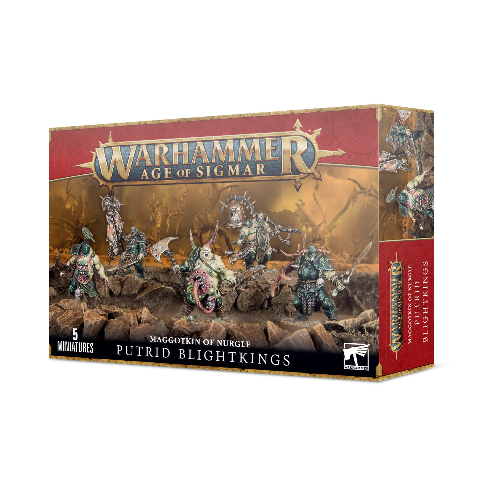 Games Workshop Maggotkin of Nurgle Putrid Blightkings