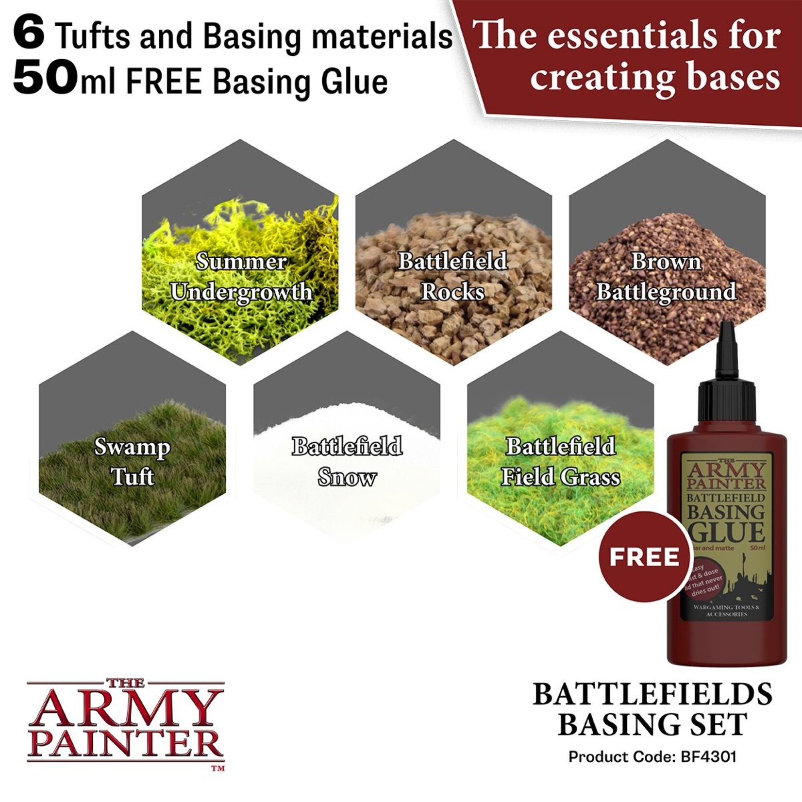 The Army Painter Battlefields Basing Set