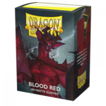 Dragonshield Dragonshield 100 Box Sleeves Matte Blood Red