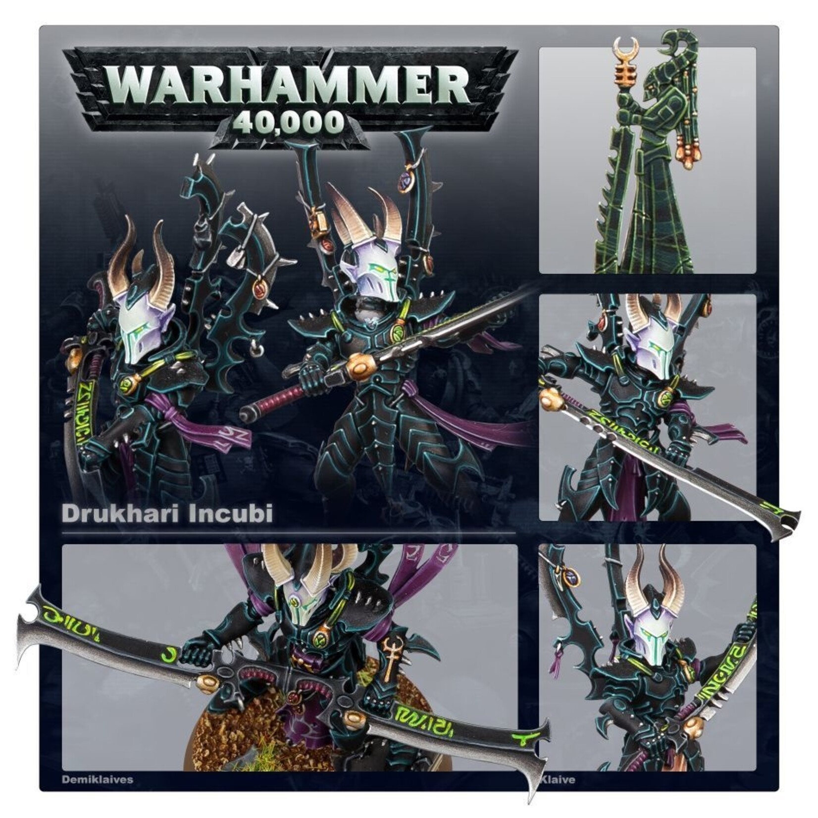 Games Workshop Drukhari Incubi