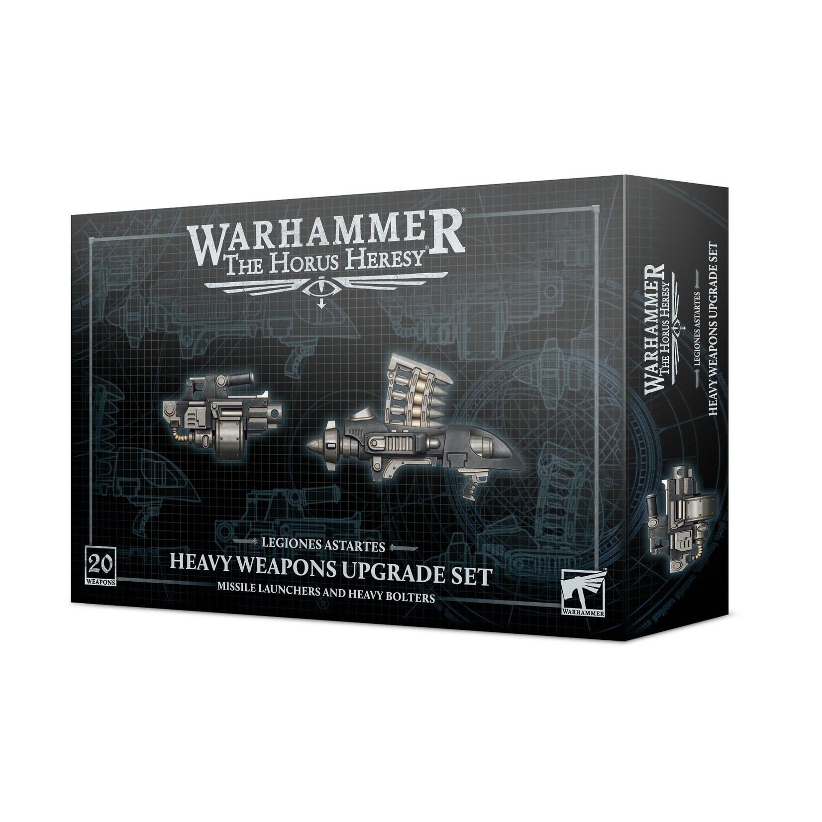 Games Workshop Horus Heresy: Legiones Astartes Missile Launchers & Heavy Bolters