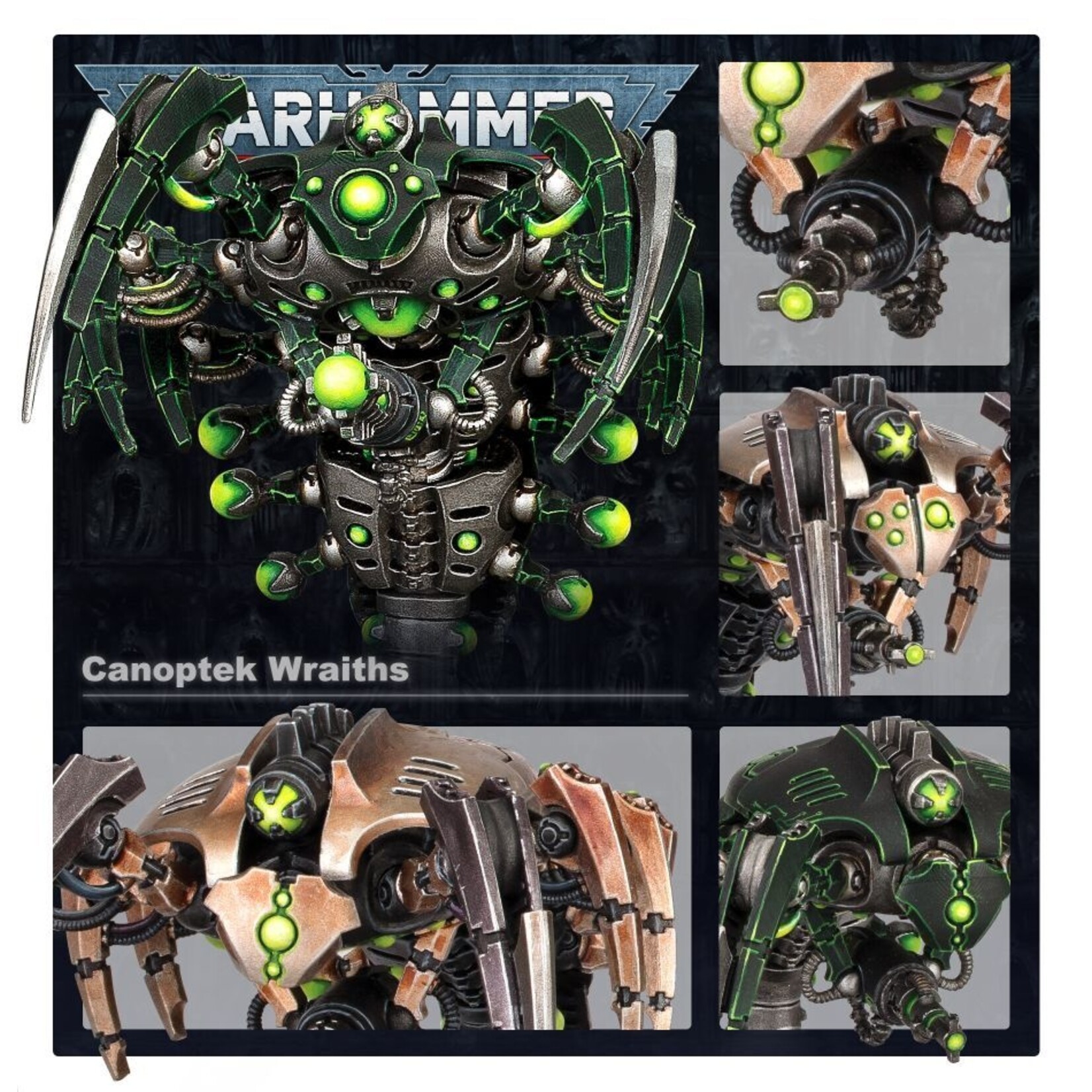 Games Workshop Necrons Canoptek Wraiths