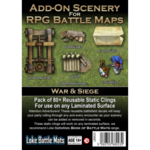 Loke Battlemats Add-On Scenery for RPG Maps - War & Siege (EN)