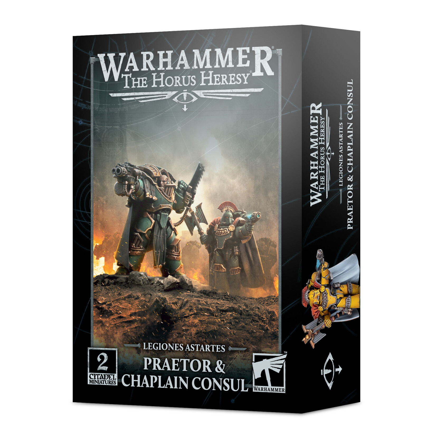 Games Workshop Horus Heresy: Legiones Astartes Praetor & Chaplain Consul