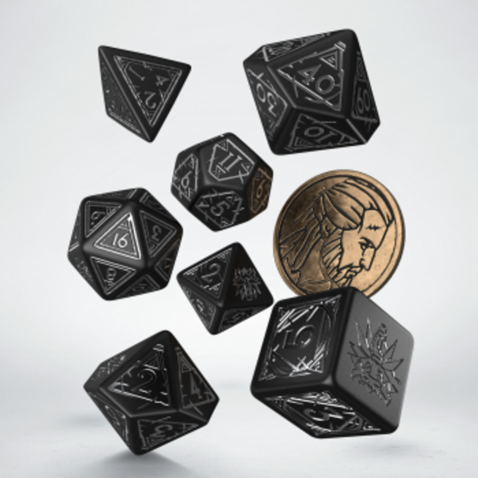 Q-Workshop The Witcher: Geralt the Silver Sword Dice Set