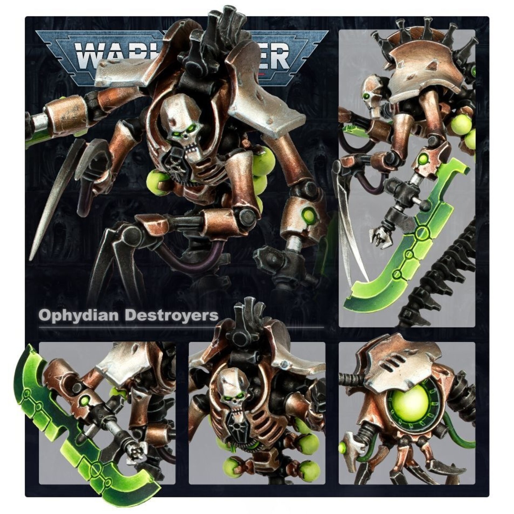 Games Workshop Necrons Ophydian Destroyers