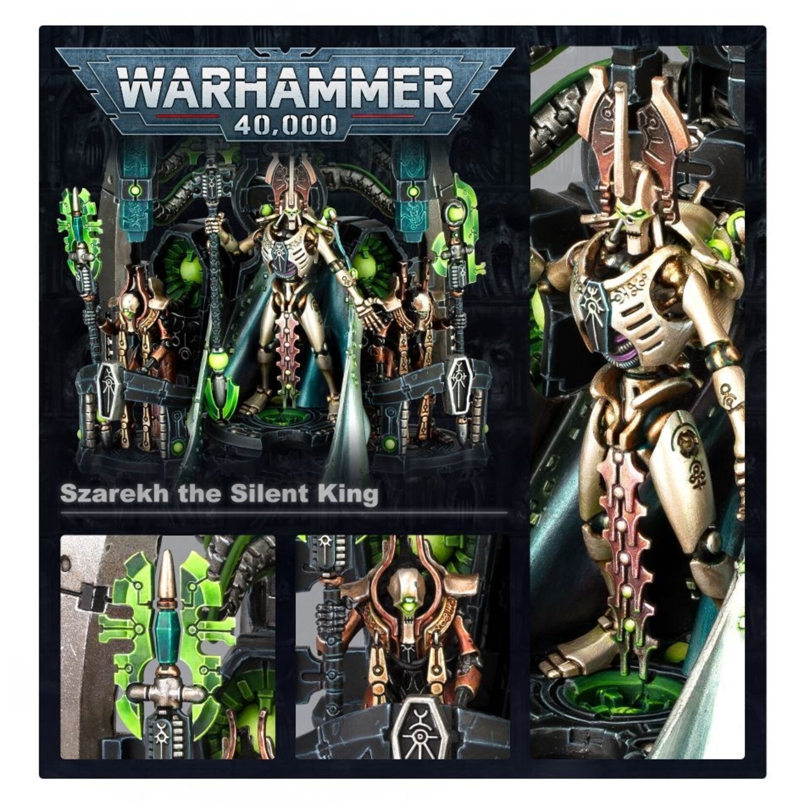 Games Workshop Necrons Szarekh the Silent King