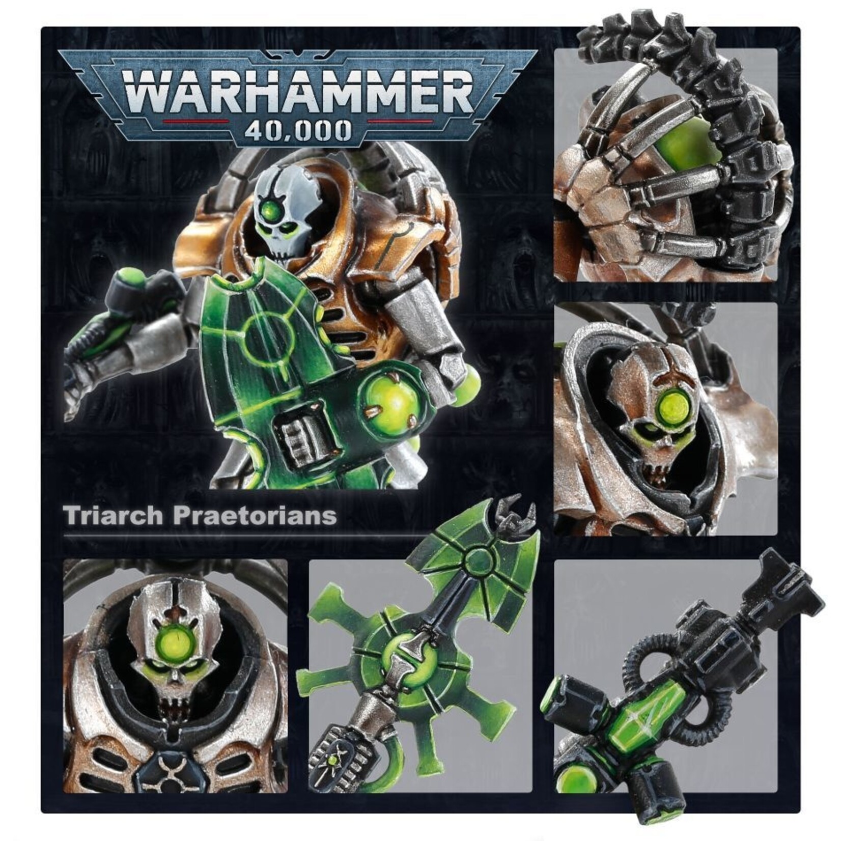 Games Workshop Necrons Triarch Praetorians/ Lychguard