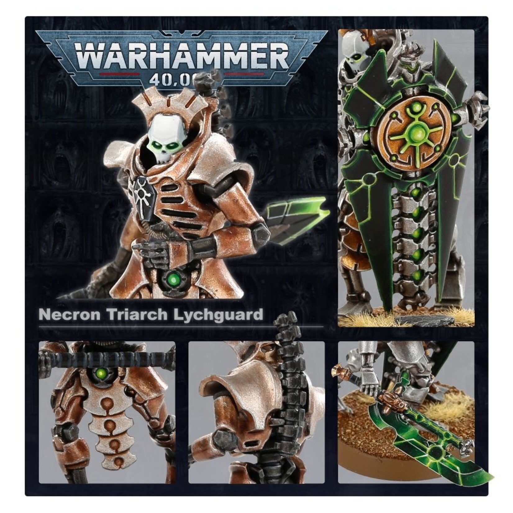 Games Workshop Necrons Triarch Praetorians/ Lychguard