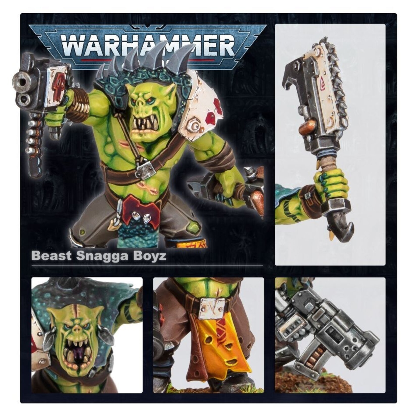 Games Workshop Orks Beast Snagga Boyz